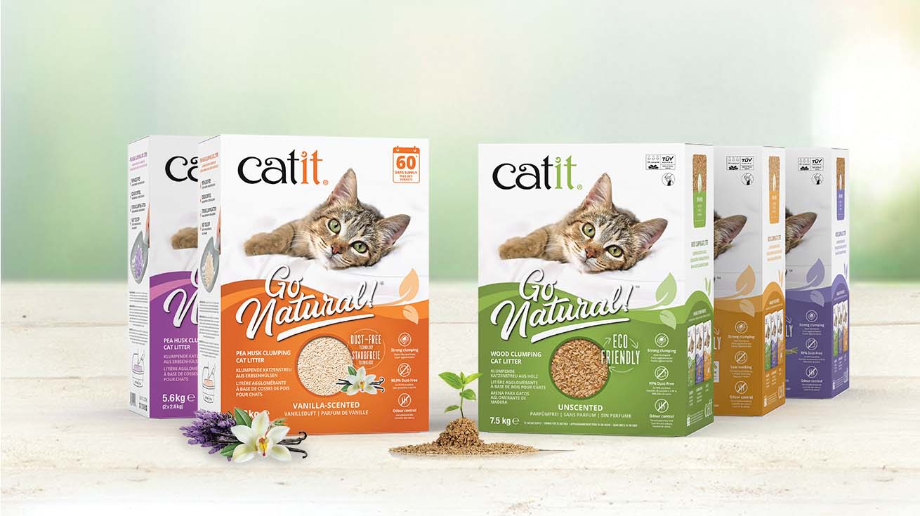 Catit Go natural Litters Europe