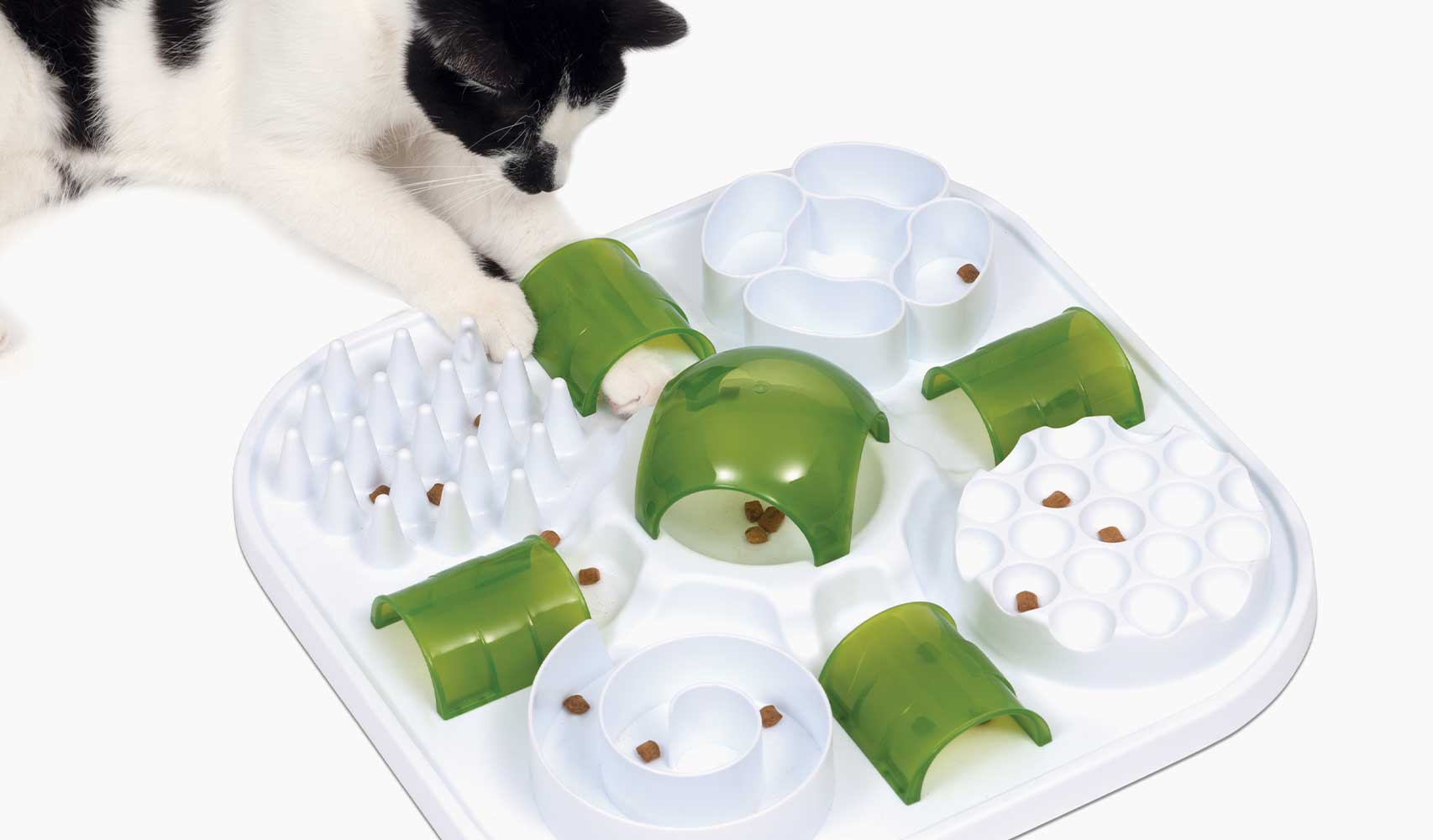 Interactive Cat Therapy Puzzles, Puzzle Feeders For Cats, Slow