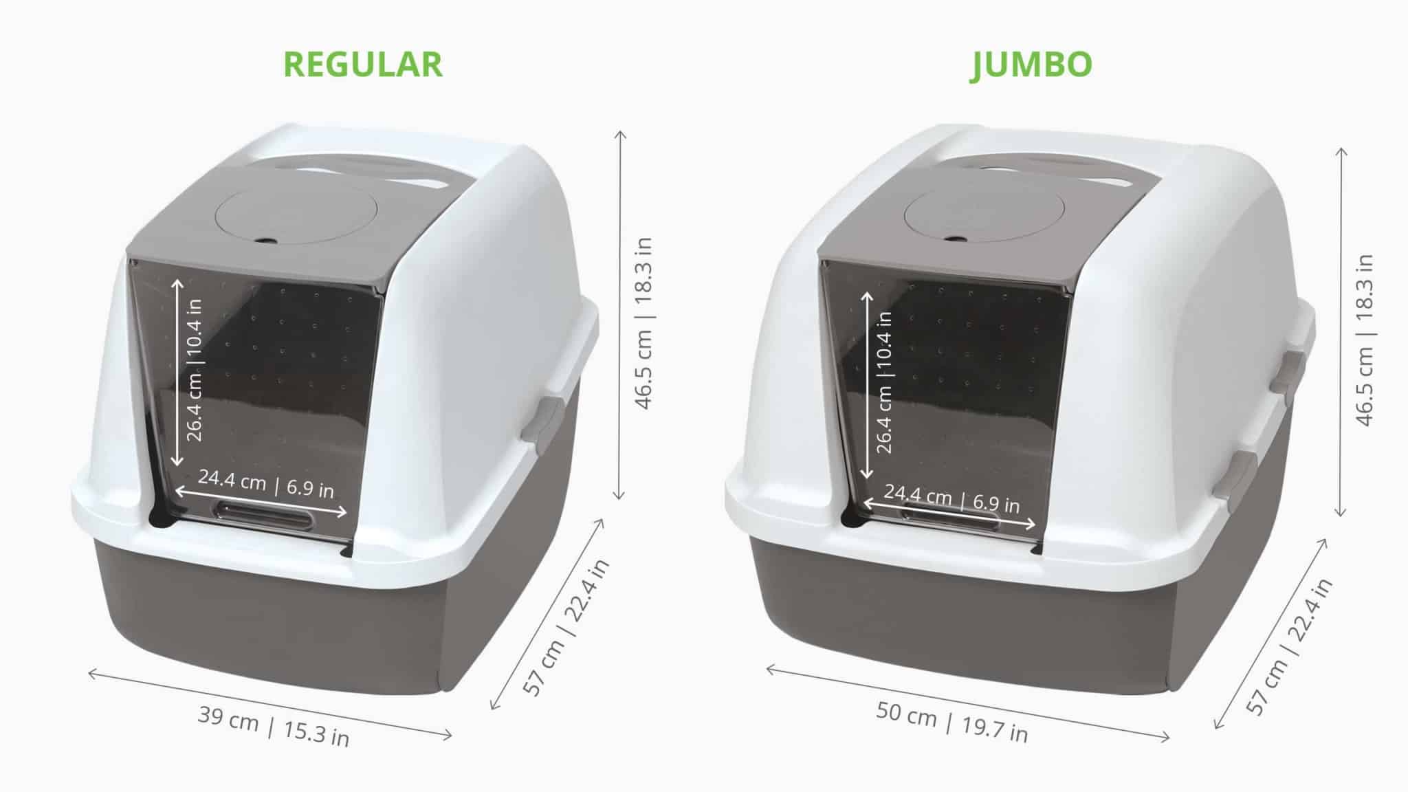 Catit Litter Boxes with Airsift Filter System Products