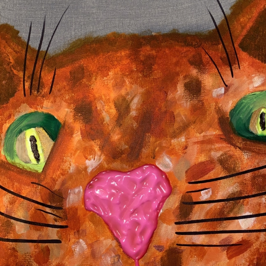 Cat art entry