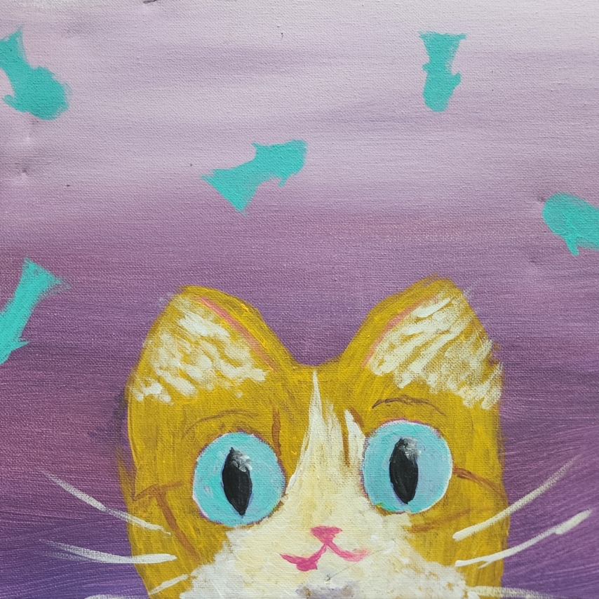 Cat art entry