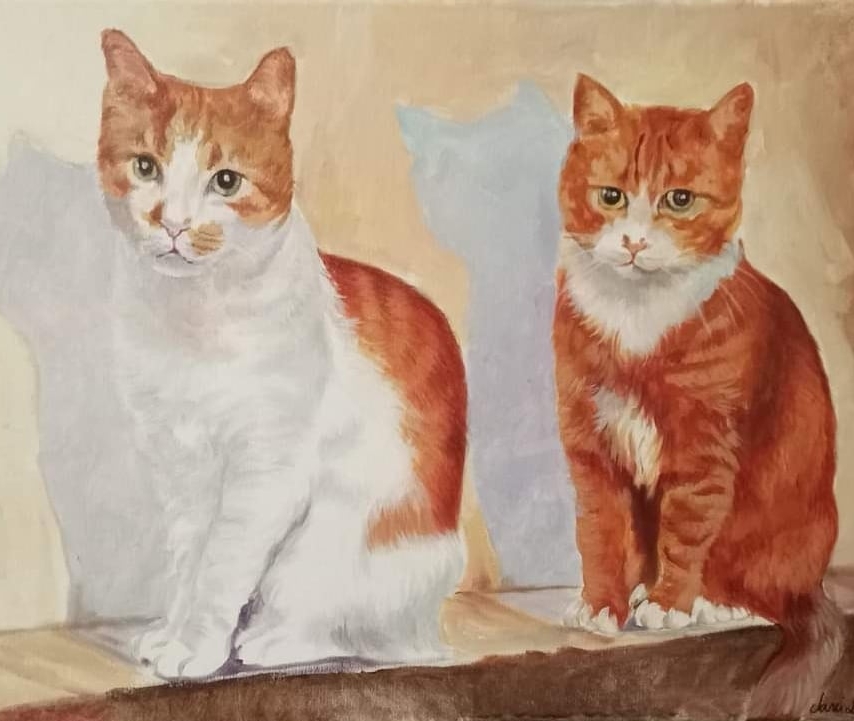 Cat art entry