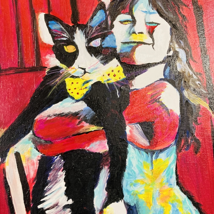 Cat art entry