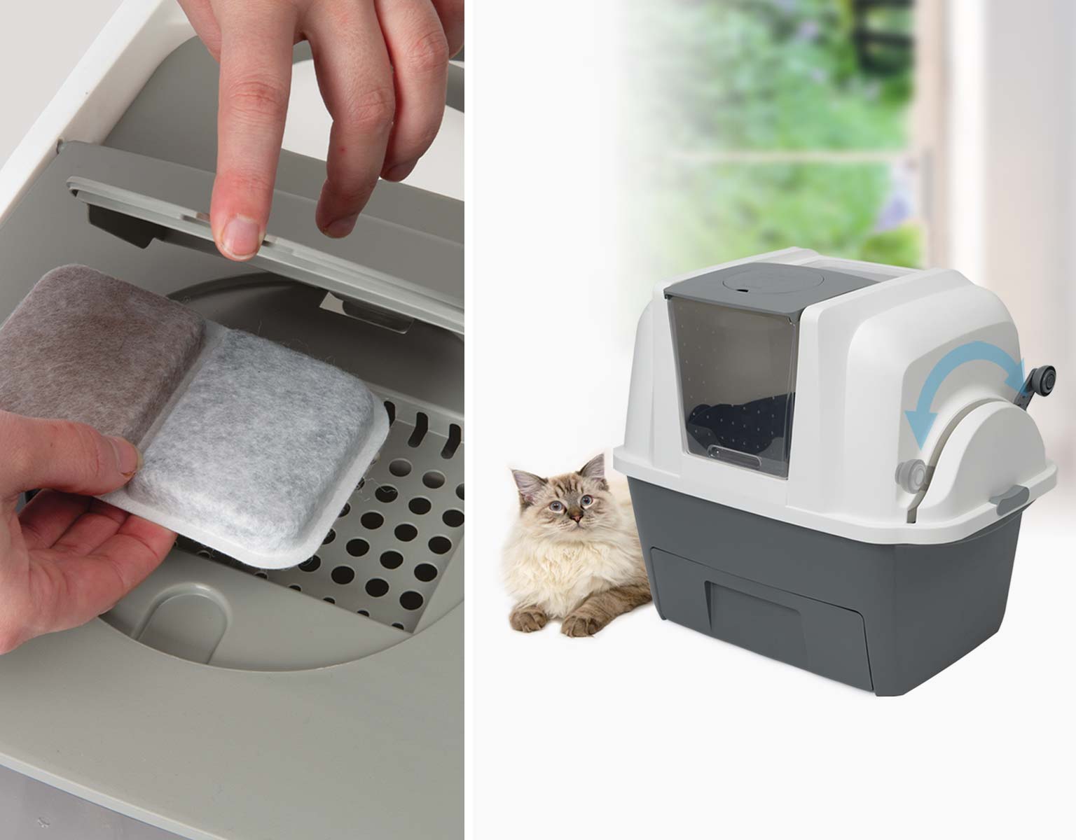 Catit self cleaning litter box hotsell