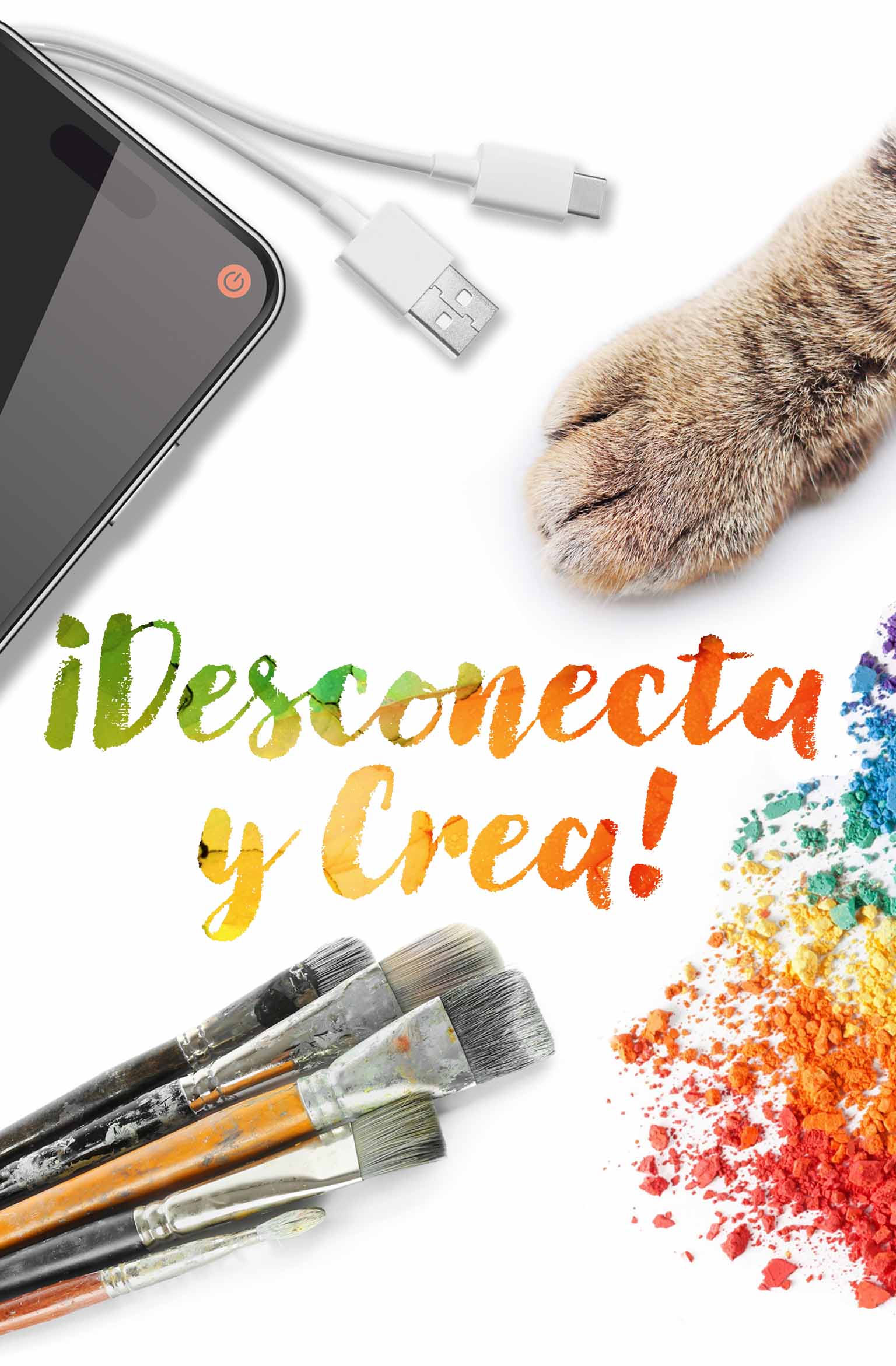 Concurso de Arte Felino 2025 - ¡Desconecta y Crea!