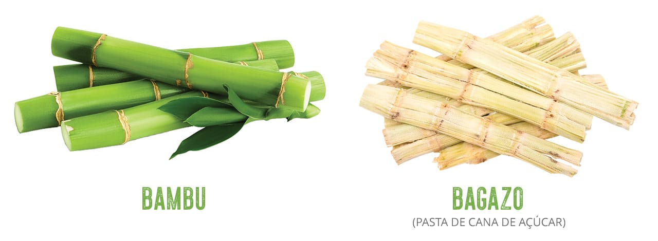 BAMBU - BAGAZO (pasta de cana de açúcar)