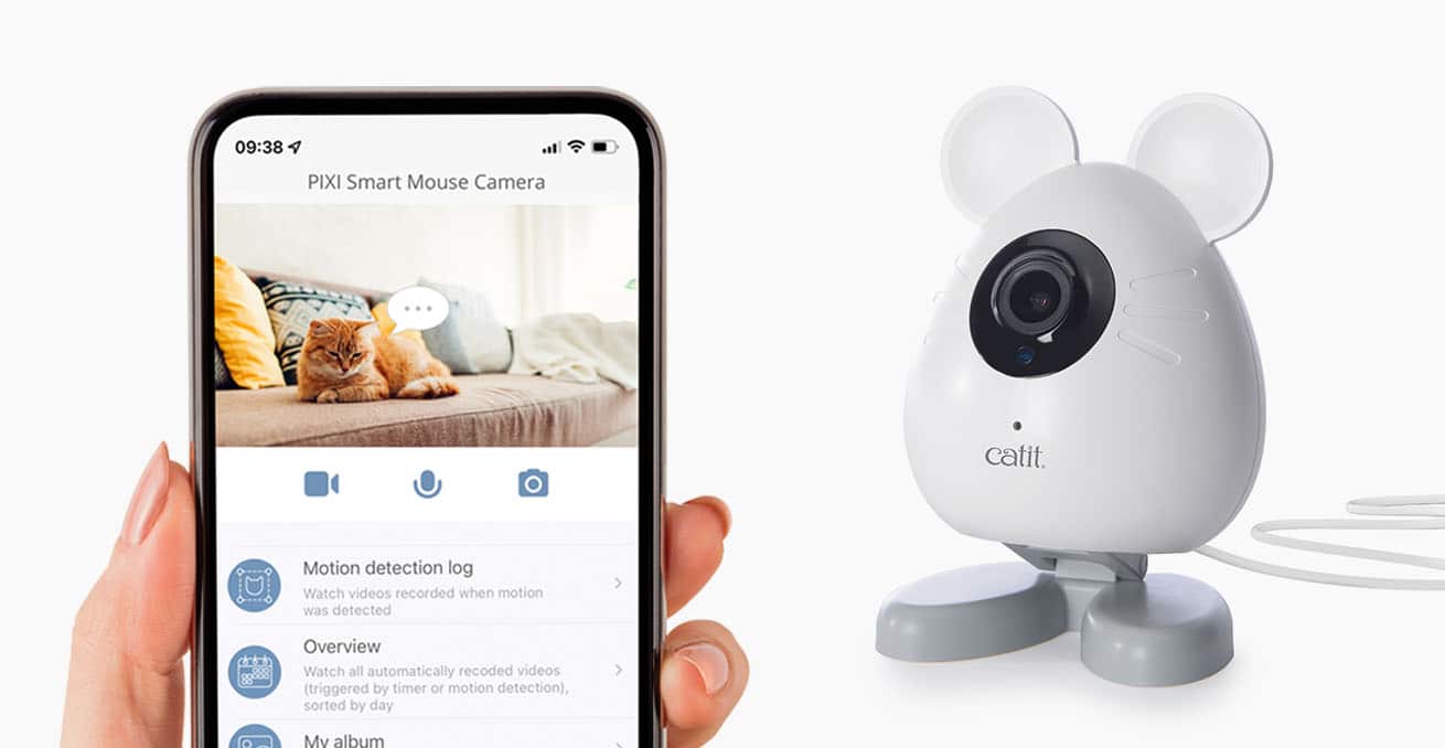 Kamera Catit PIXI Smart w kształcie myszki